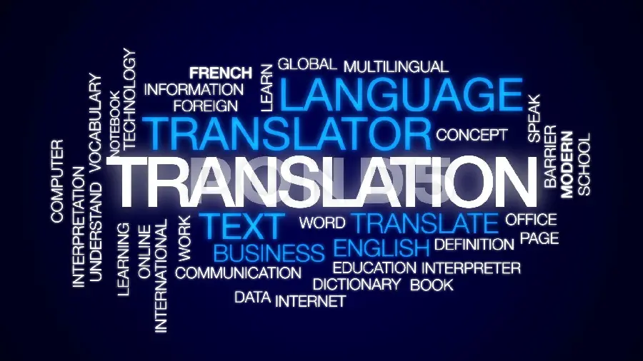 Translation Background with High Quality