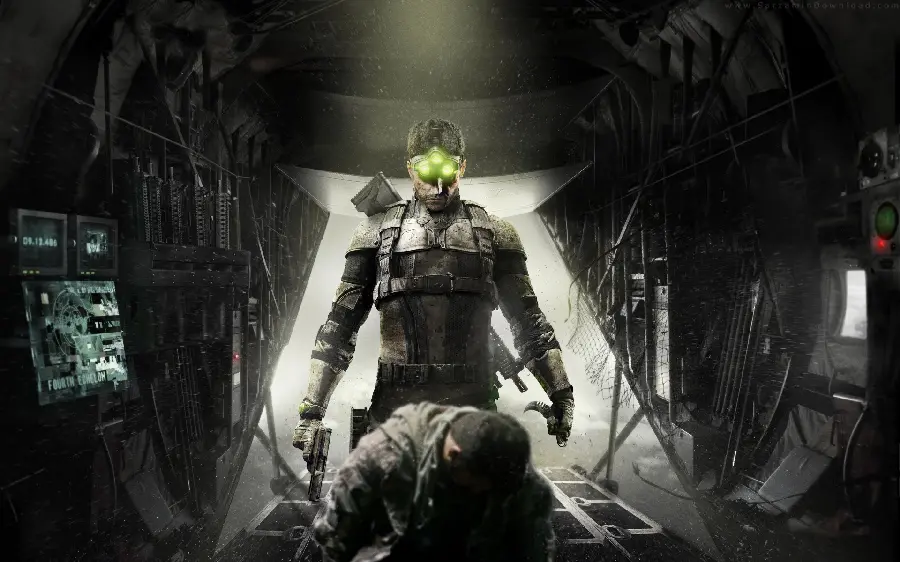 Famous and creepy computer game background images of 2023
