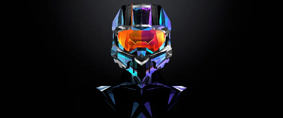 A very cool wallpaper for your computer from Master Chief