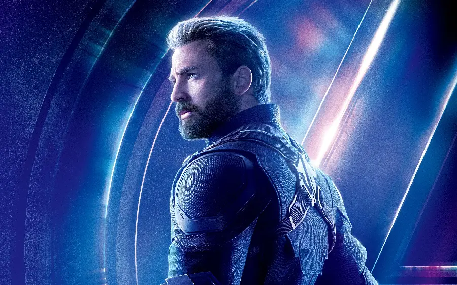 Chris Evans Picture in the Avengers Cinema 