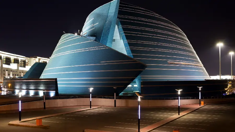 Download stock photo of magnificent modern architecture in the United Arab Emirates 
