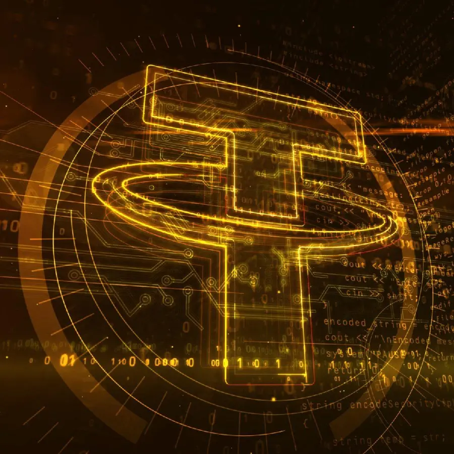 Tether wallpaper known as a stablecoin in HD quality