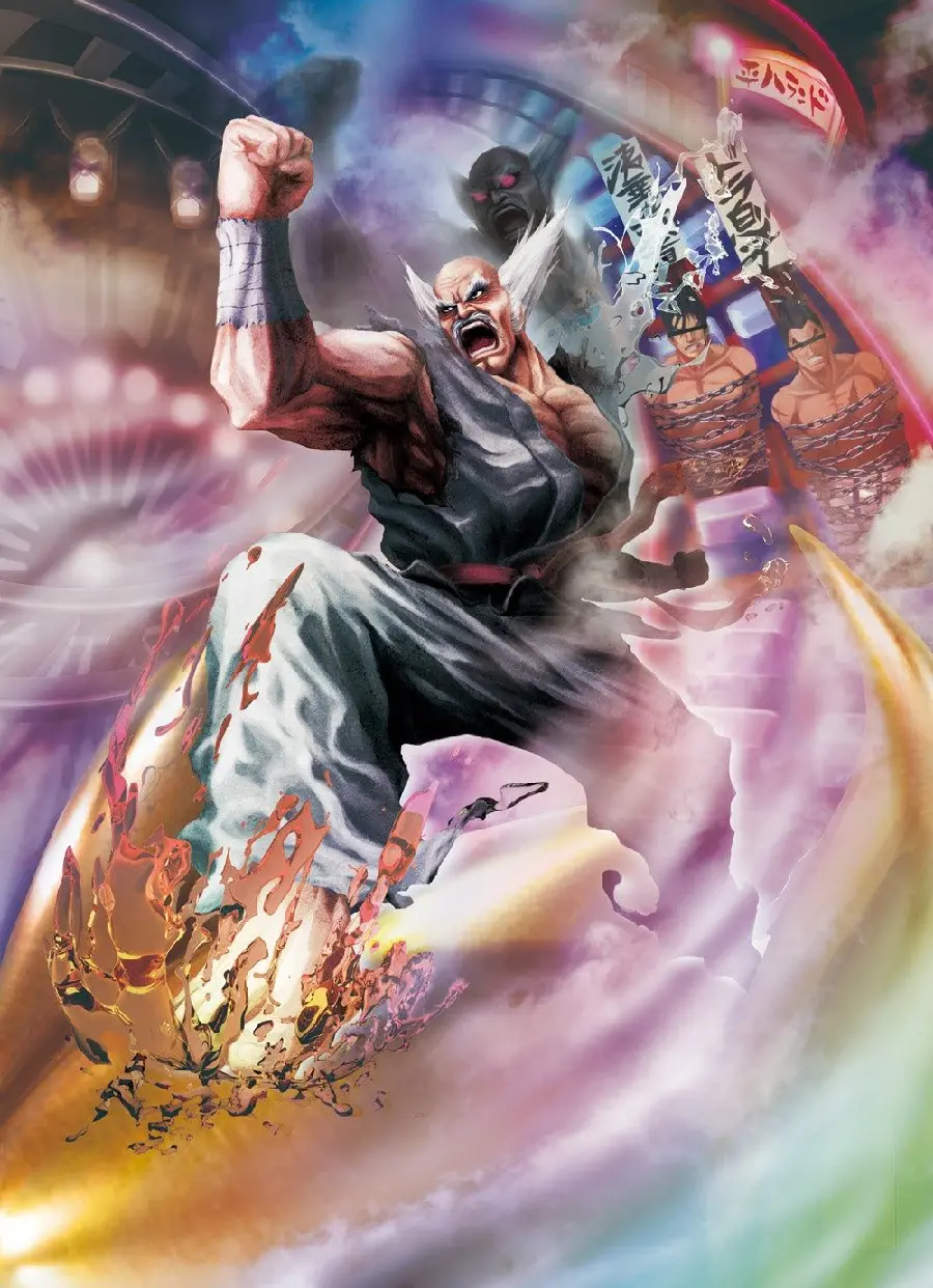 Heihachi Mishima Tablet Wallpaper