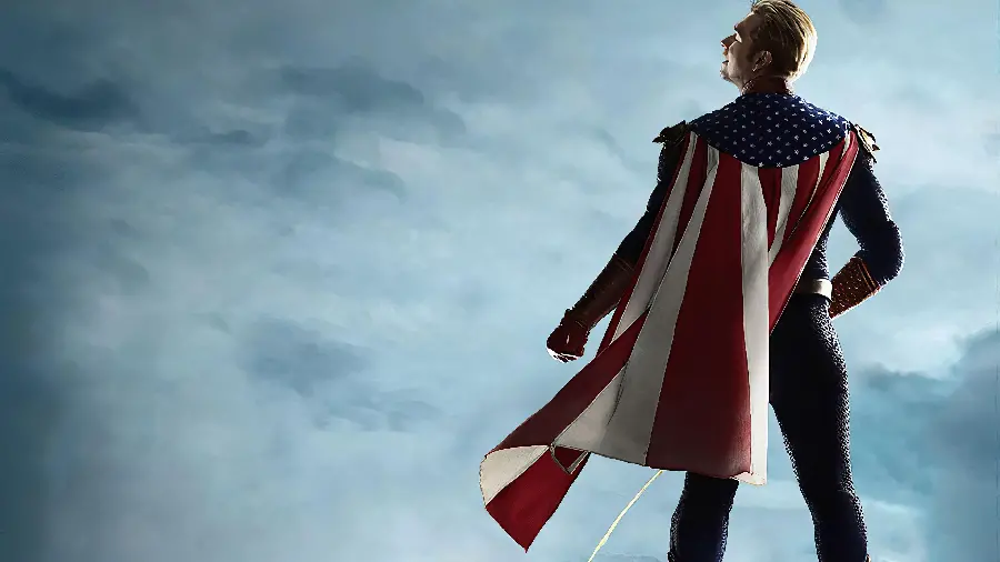 Background of Anthony Starr with the character Homelander