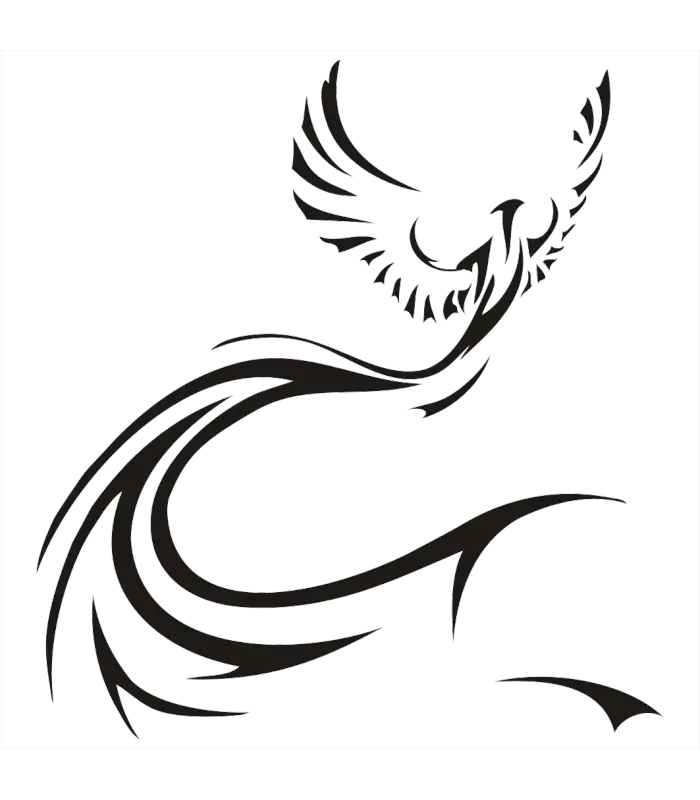 Dragon Tattoo Model for Girls and Boys