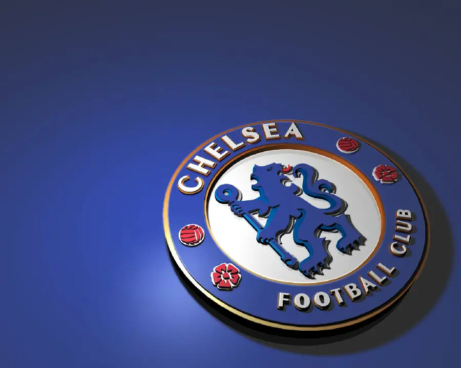 Photo of the Chelsea logo, the 6-time English league champion 