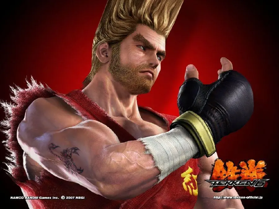 High quality Paul Phoenix Tekken background 