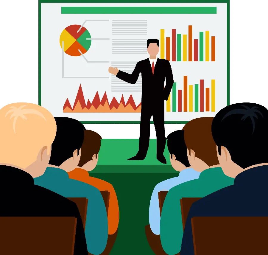 Download free and high-quality PNG image of a teacher or professor teaching