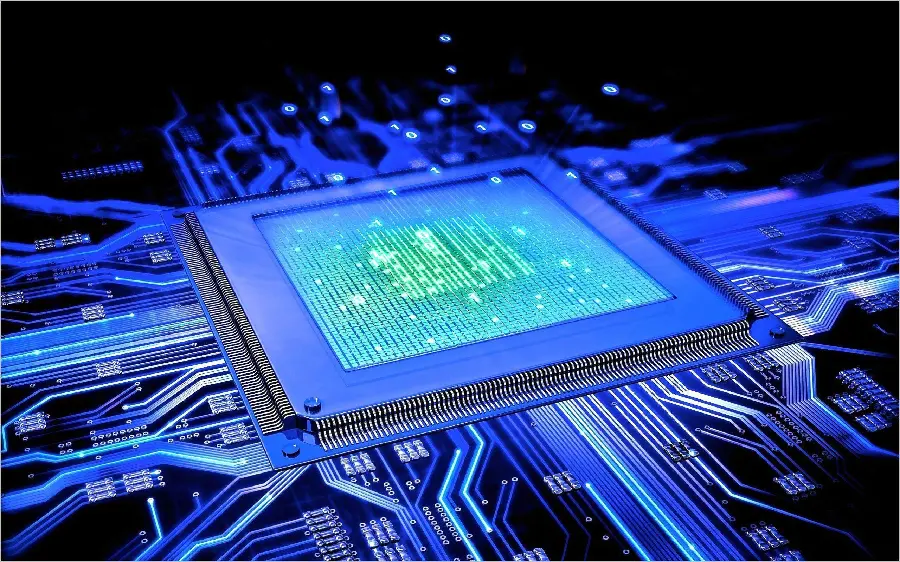 Stunning and impressive image of the Snapdragon processor