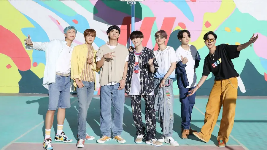 The most stylish background image of BTS design for fans of this group