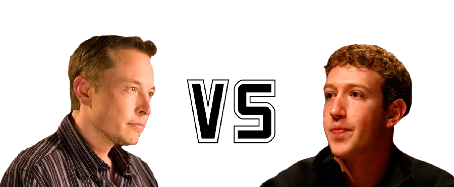 Mark Zuckerberg vs. Elon Musk 