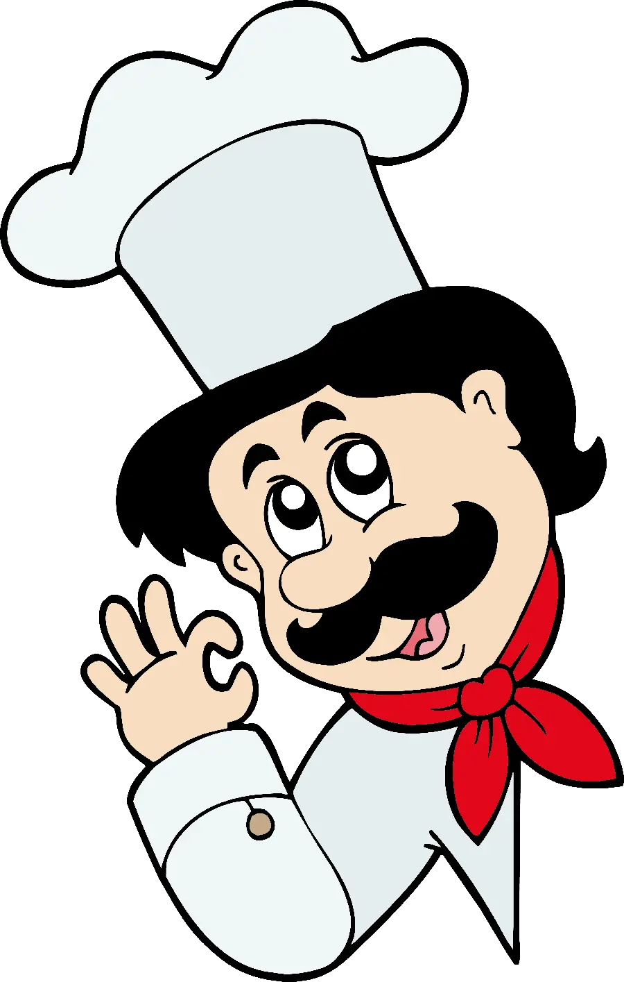 Downloaded image of a chef in PNG format completely free