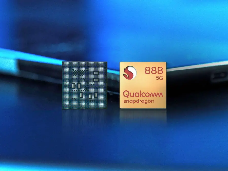 Image of Snapdragon processor, smartphone chip