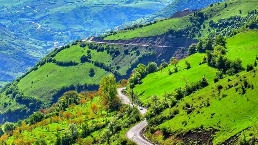 Stock photo of the incredibly beautiful and natural landscape of Sabzevar 