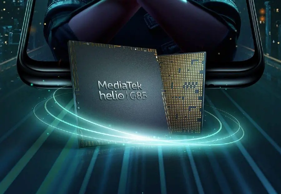 Image of chip used in high-quality economic devices 