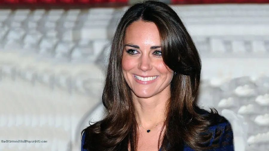 A very beautiful photo of Kate Middleton with a hairstyle that has become popular in the world
