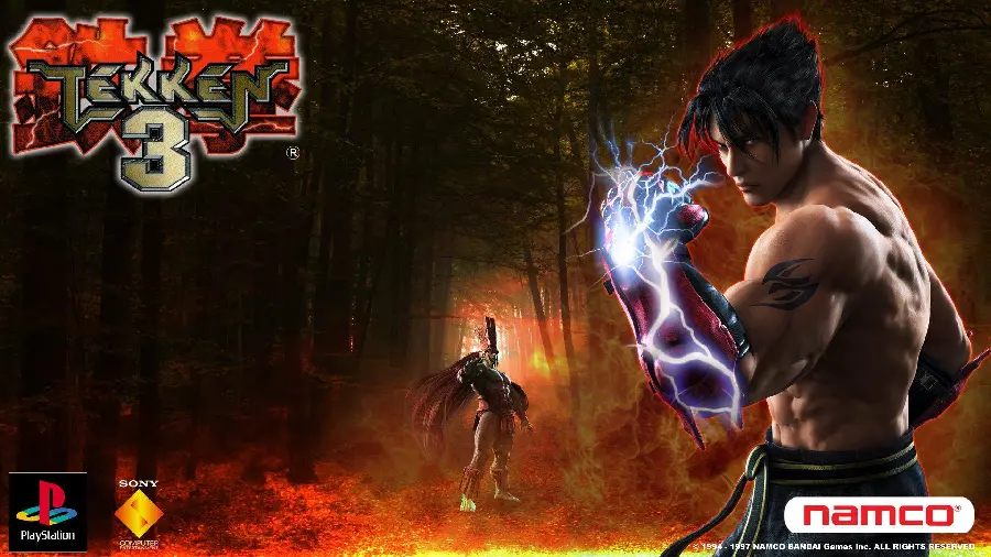 Image from Tekken 3 featuring Jin Kazama