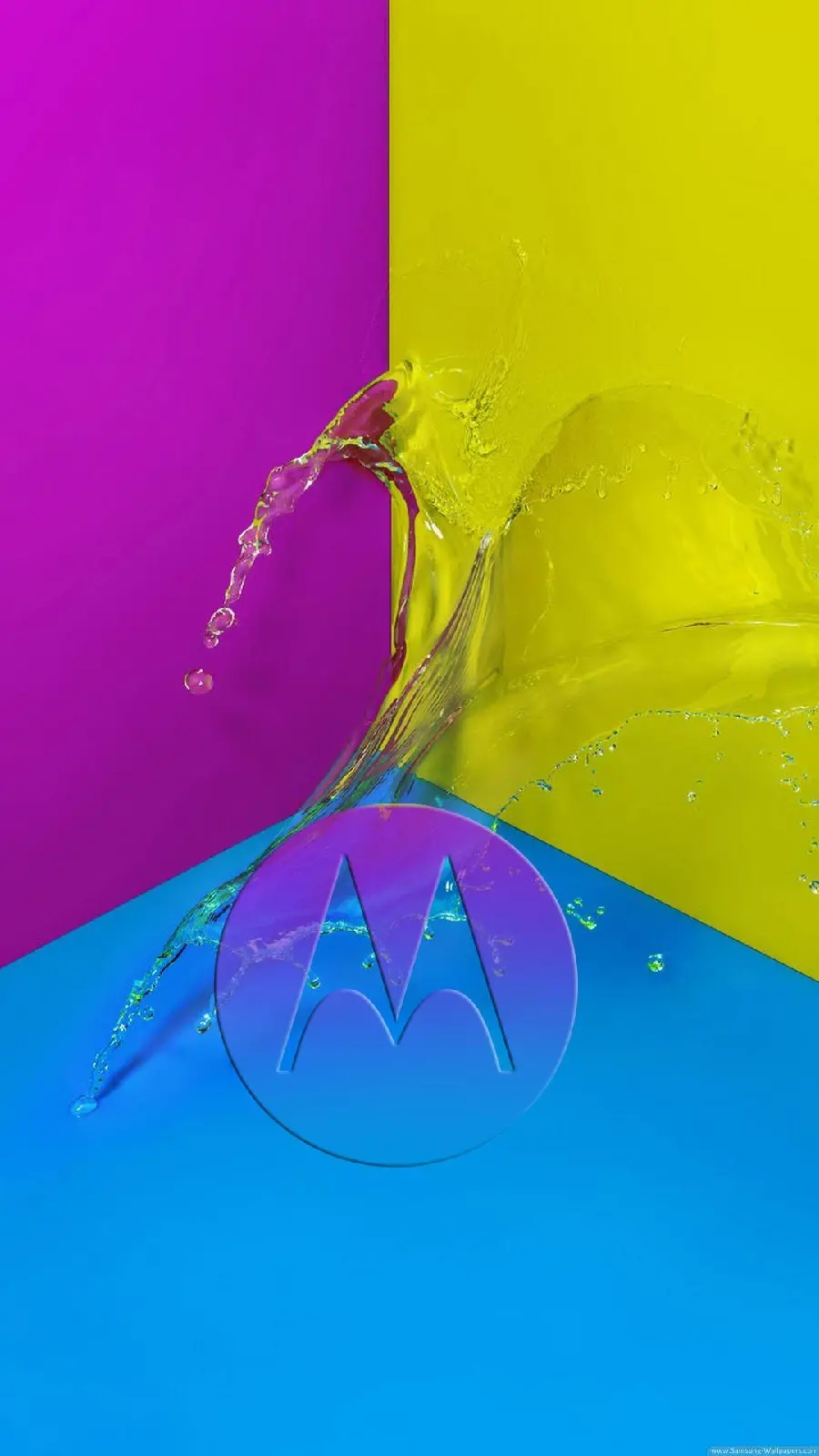 Motorola Moto E13 wallpaper with cheerful and attractive colors