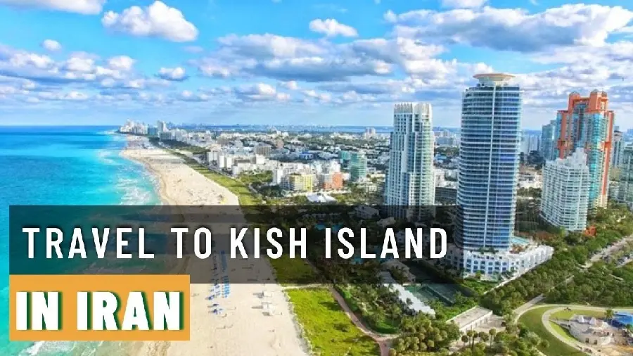 Background photo of Kish's scenery for advertising and tour booking