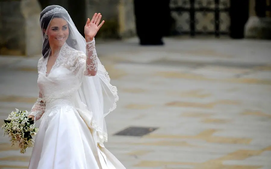 Photo of Kate Middleton's Royal Wedding with William