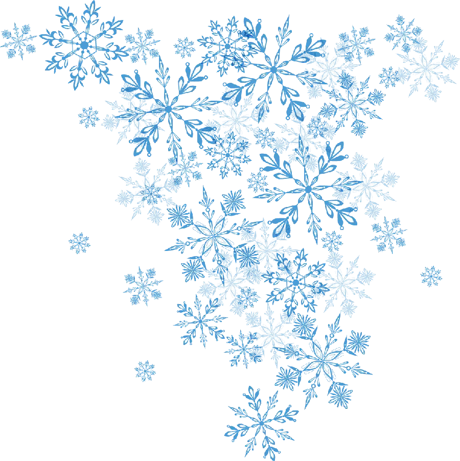 Extremely beautiful photo of snowflakes and crystal ice PNG for printing 