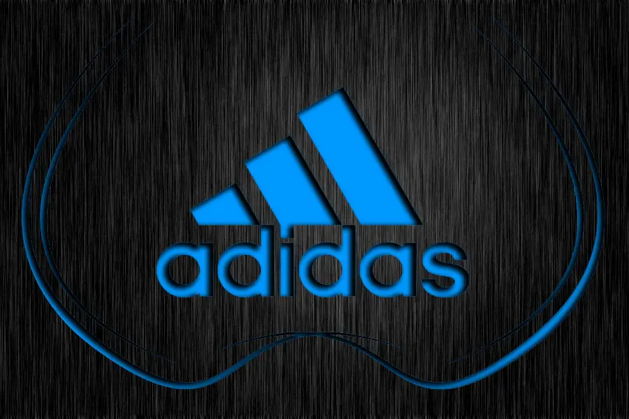 Cool background in 4k quality of the original Adidas logo