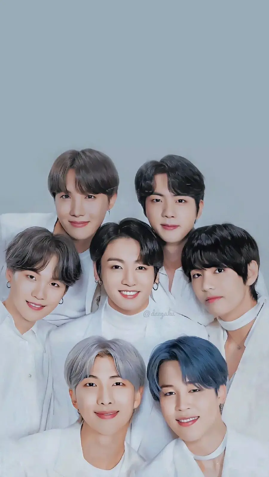 Profile photo for fans of the popular Korean group BTS