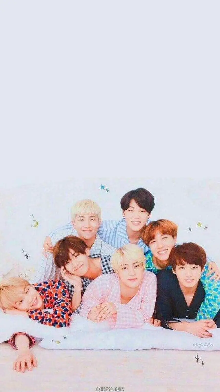 A picture of BTS members together