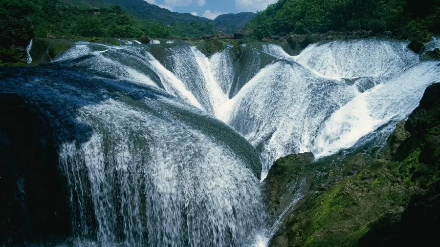 The most downloaded photo of a waterfall in nature for your profile