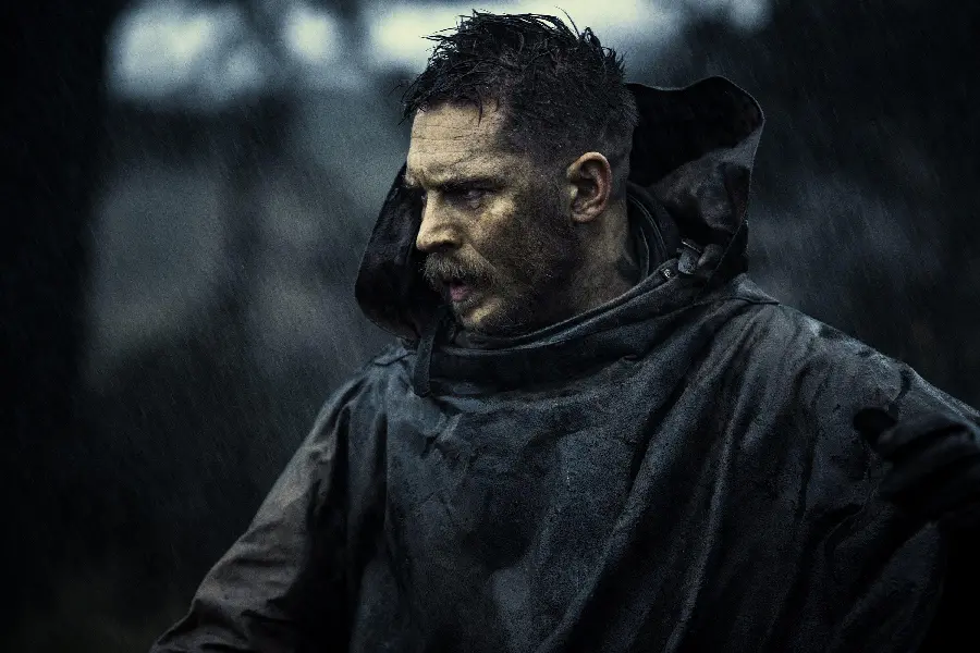 Tom Hardy, an attractive and stylish British actor