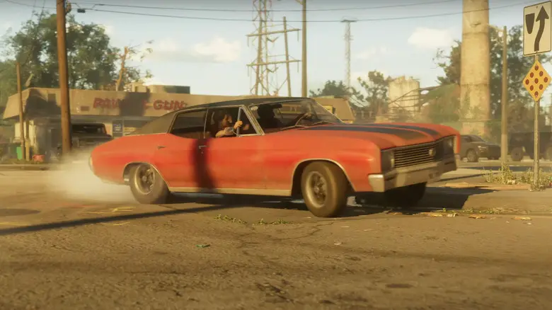 Stunning graphics of cars in the new GTA 6 game