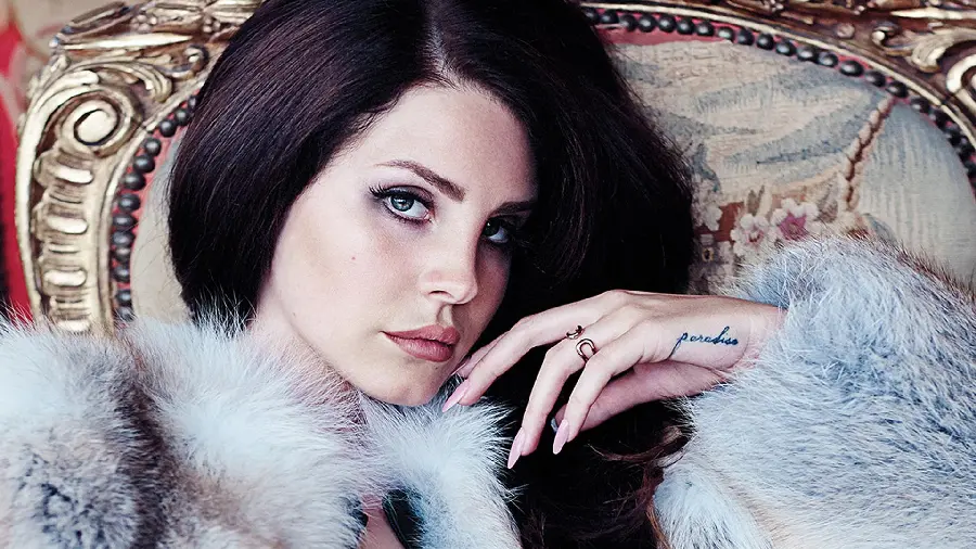 High quality background photo of Lana Del Rey