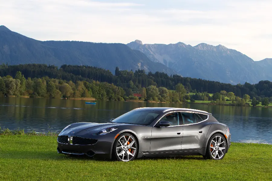 Silver Fisker Surf Luxury Car Wallpaper Specially Selected Computer 2023