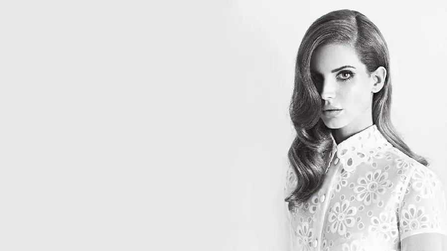 Lana Del Rey background photo, a singer with emotional songs