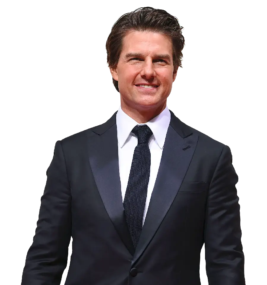 Photo of Tom Cruise in PNG format