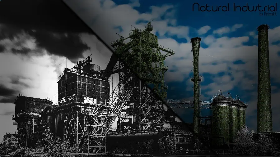 Background photo with excellent editing and excellent quality of industrial companies