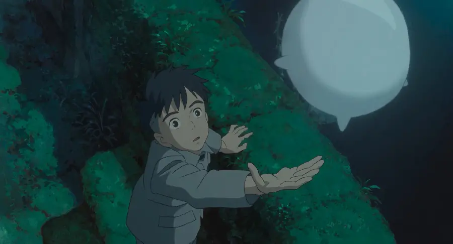 High Quality Japanese Boy and Fish Anime Image Suitable for Poster Printing 