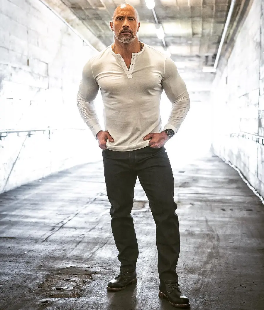 The latest photos of Dwayne Johnson, nicknamed and known as The Rock