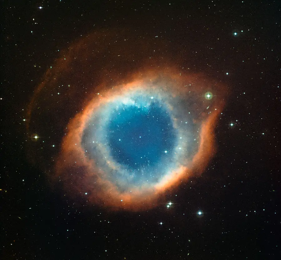 High Quality 4k Astronomy Background Image of the Helix Nebula