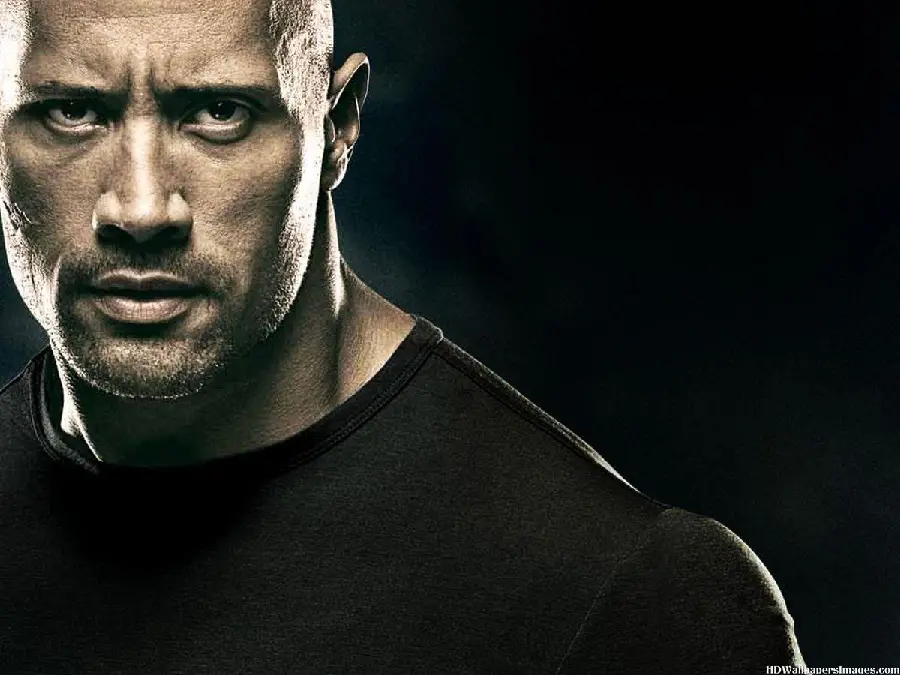 Wallpaper of Dwayne Johnson born in Honolulu, Hawaii