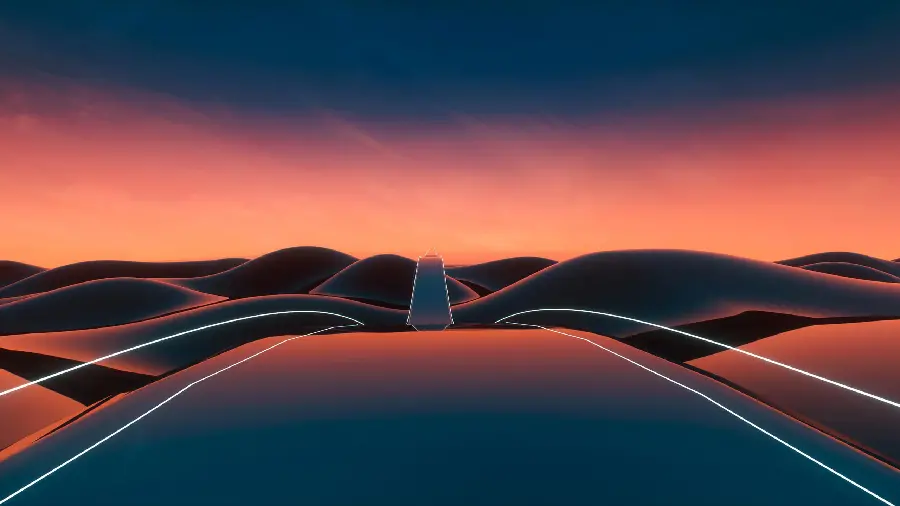 Download amazing wallpaper of nature in contemporary art style