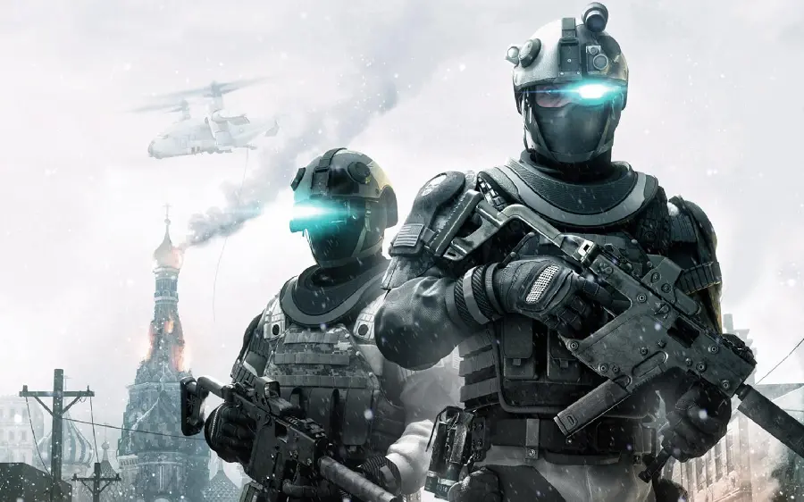 Wallpaper for Monitor of Future Military Soldiers
