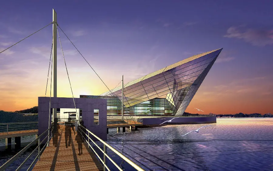 Attractive and spectacular architecture images in 8k resolution