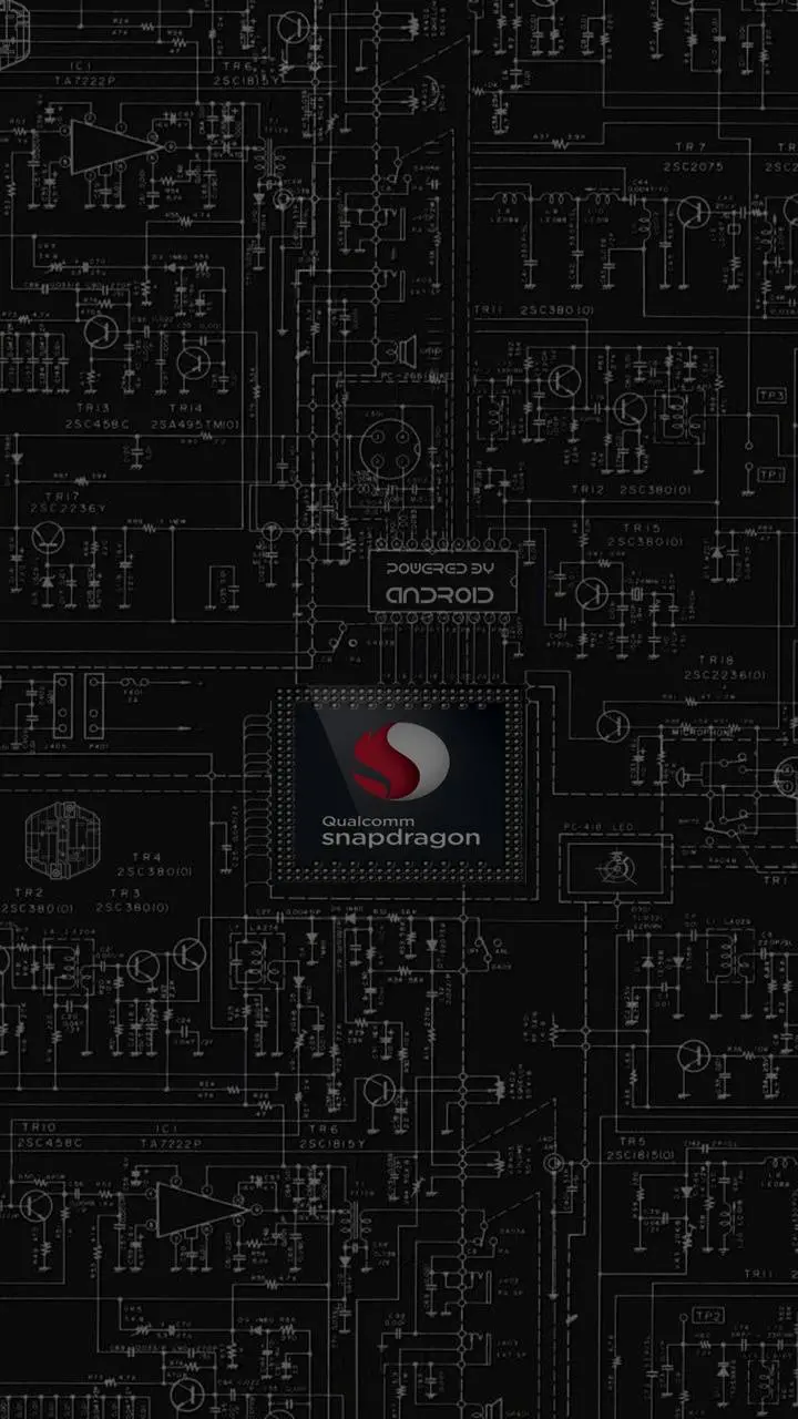Snapdragon processor wallpaper, efficient chip for mobile devices