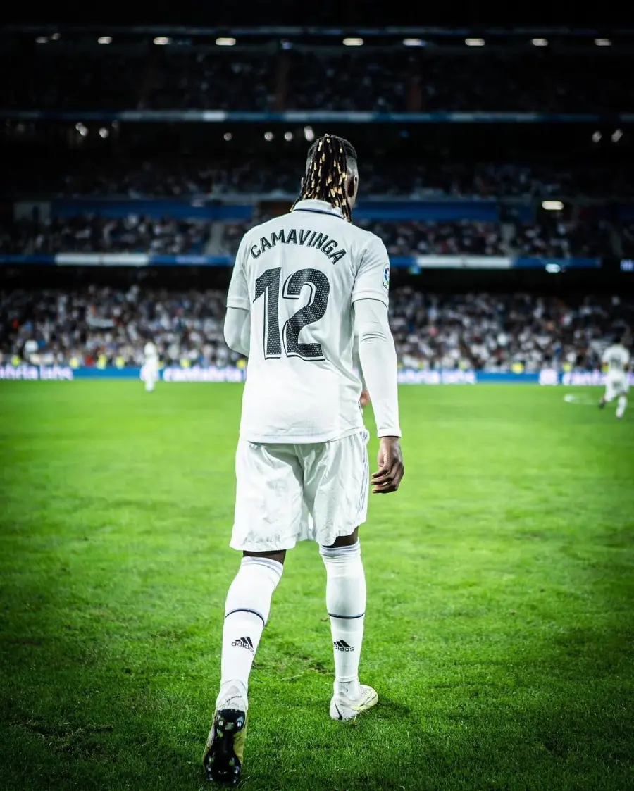 Cool background of Eduardo Camavinga for La Liga football fans