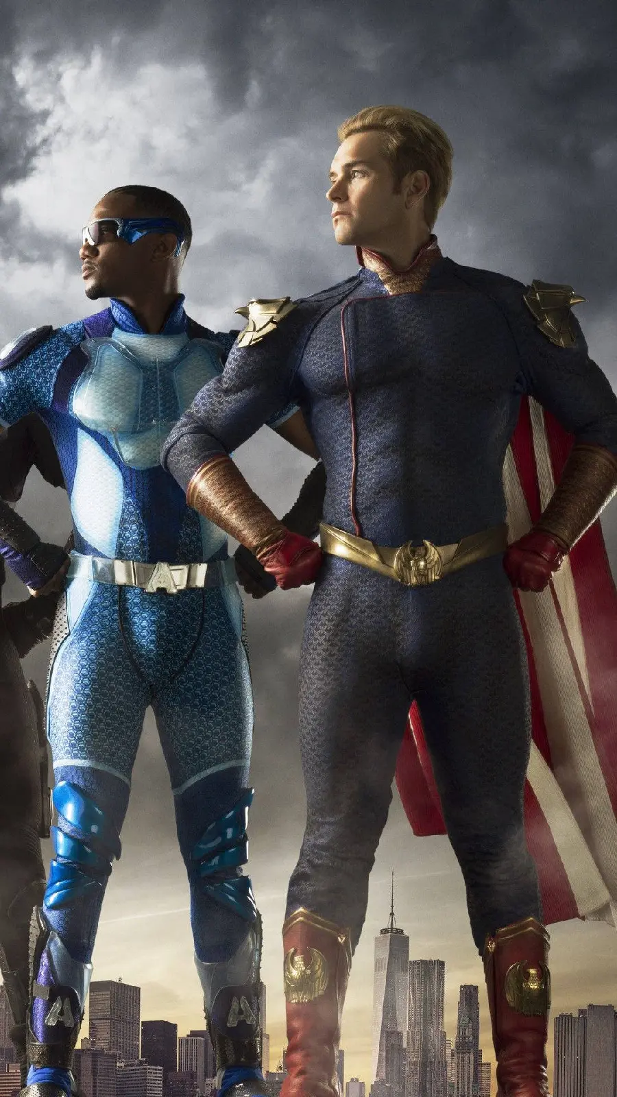 Homelander superhero in the boys series