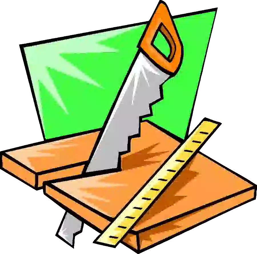 Downloaded image of a carpentry plan in PNG format