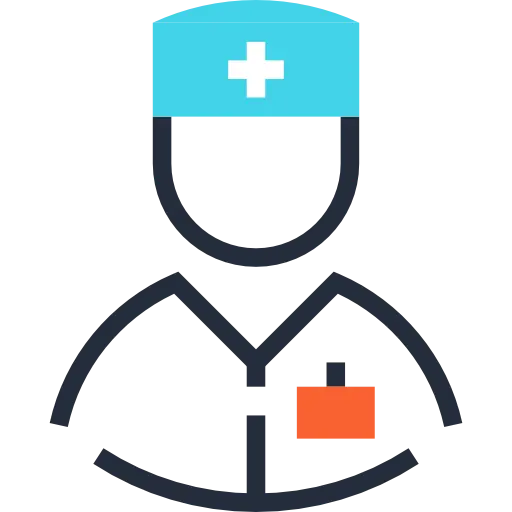 The latest computer graphic image of a nurse in PNG format