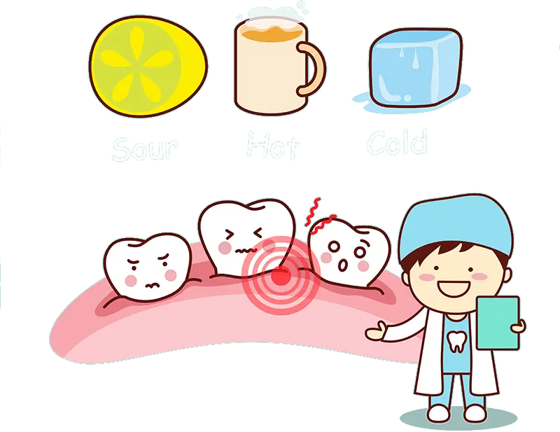 Free Download PNG Cutout Image of Teeth and Dentist 