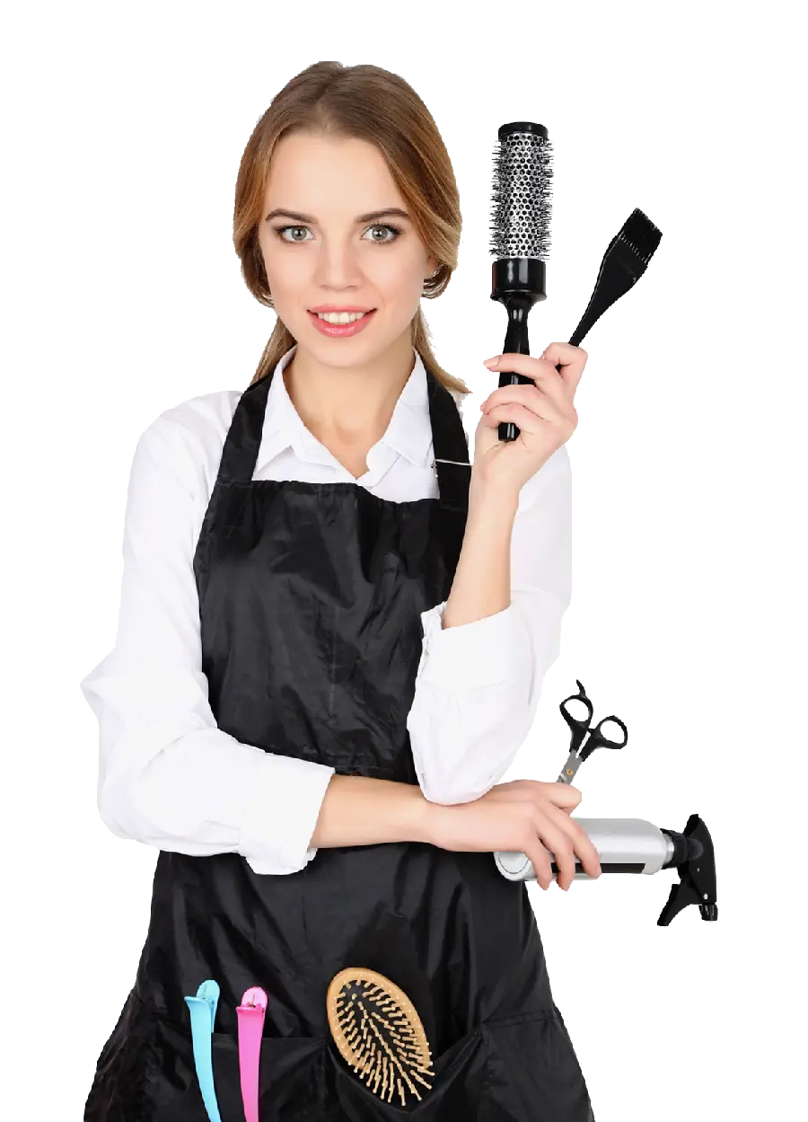 Free Download Hairdresser Image in PNG Format